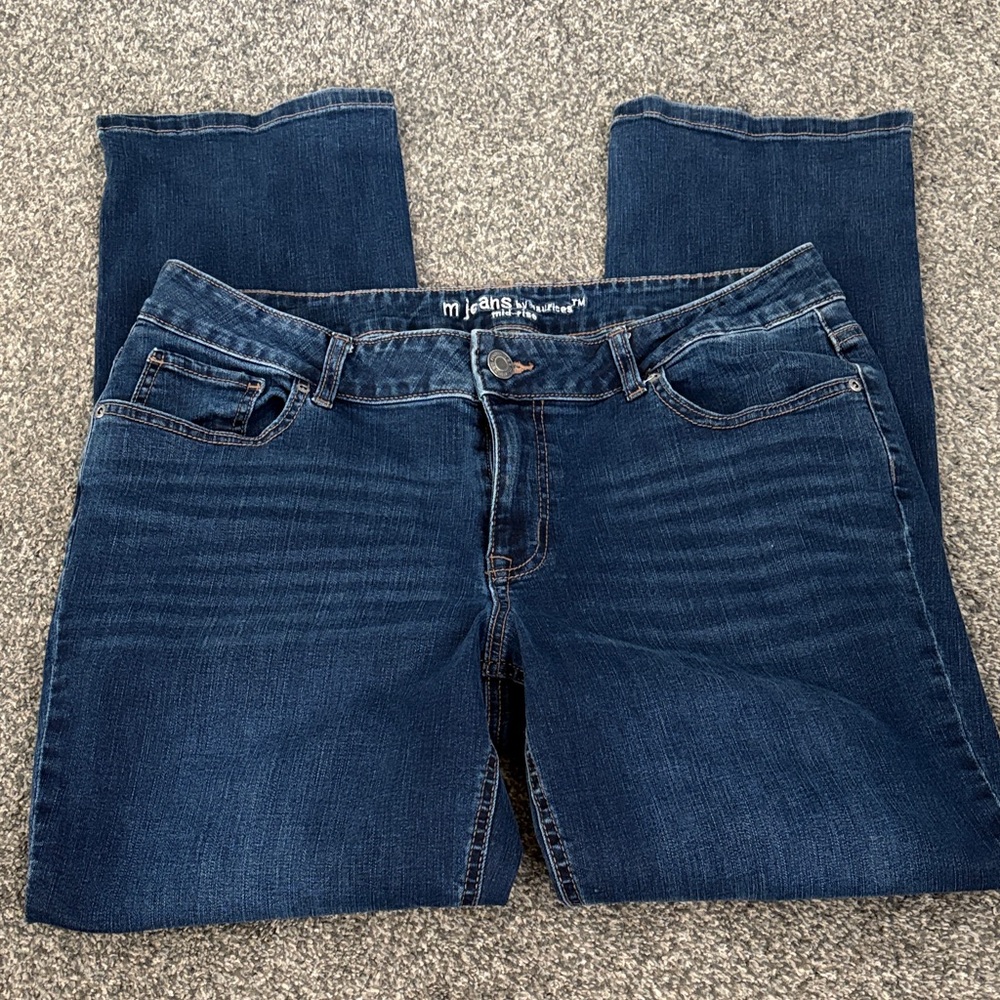 Maurices Dark Blue Denim Jeans